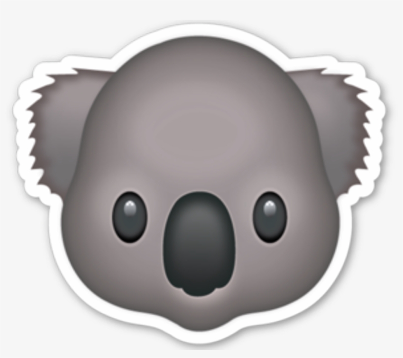 #emoji #emoticonos #whatsapp #koala - Koala Emoji Png, transparent png #9171220