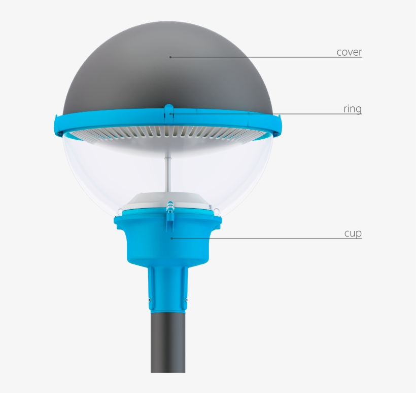 Globo A - Street Light, transparent png #9171249