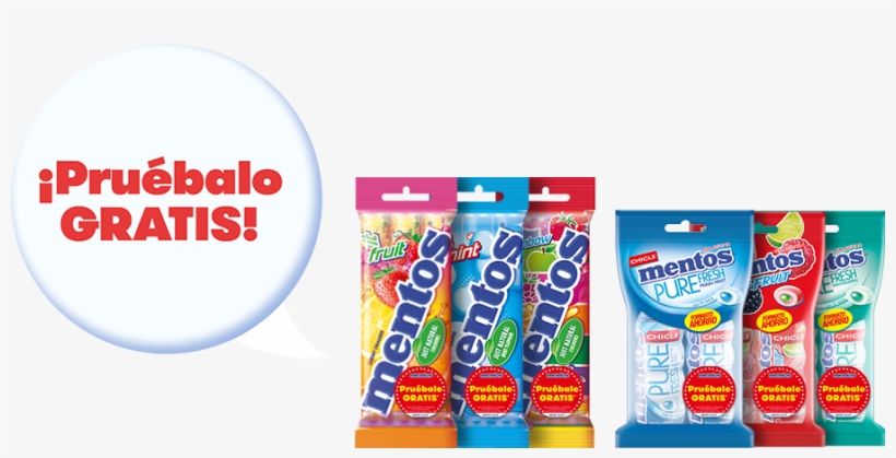 ¿tienes Tu Multipack De Mentos Caramelo O Mentos Chicle - Food, transparent png #9171912