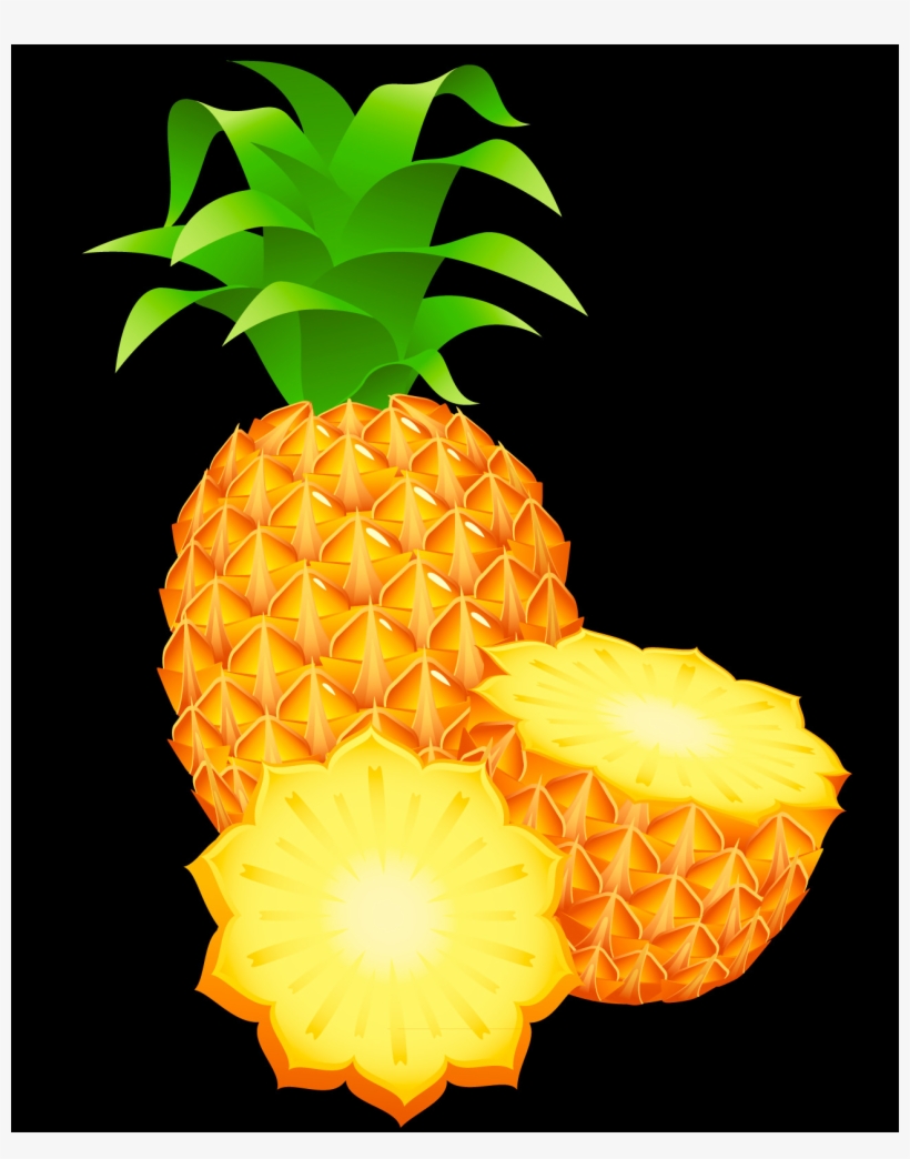Clip Art Of Pineapple, transparent png #9174053