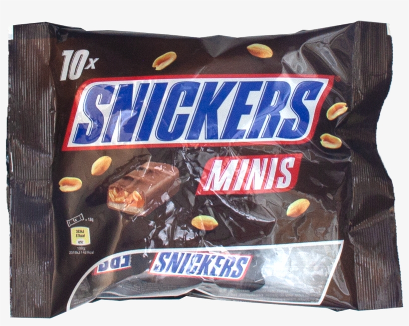 Snickers Minis 206g - 6 Pack Of Snickers, transparent png #9174237