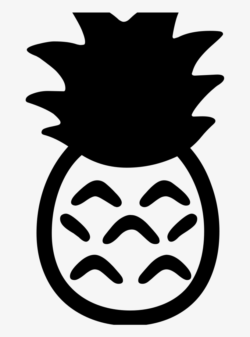 Android Emoji 1f34d - Pineapple, transparent png #9174732