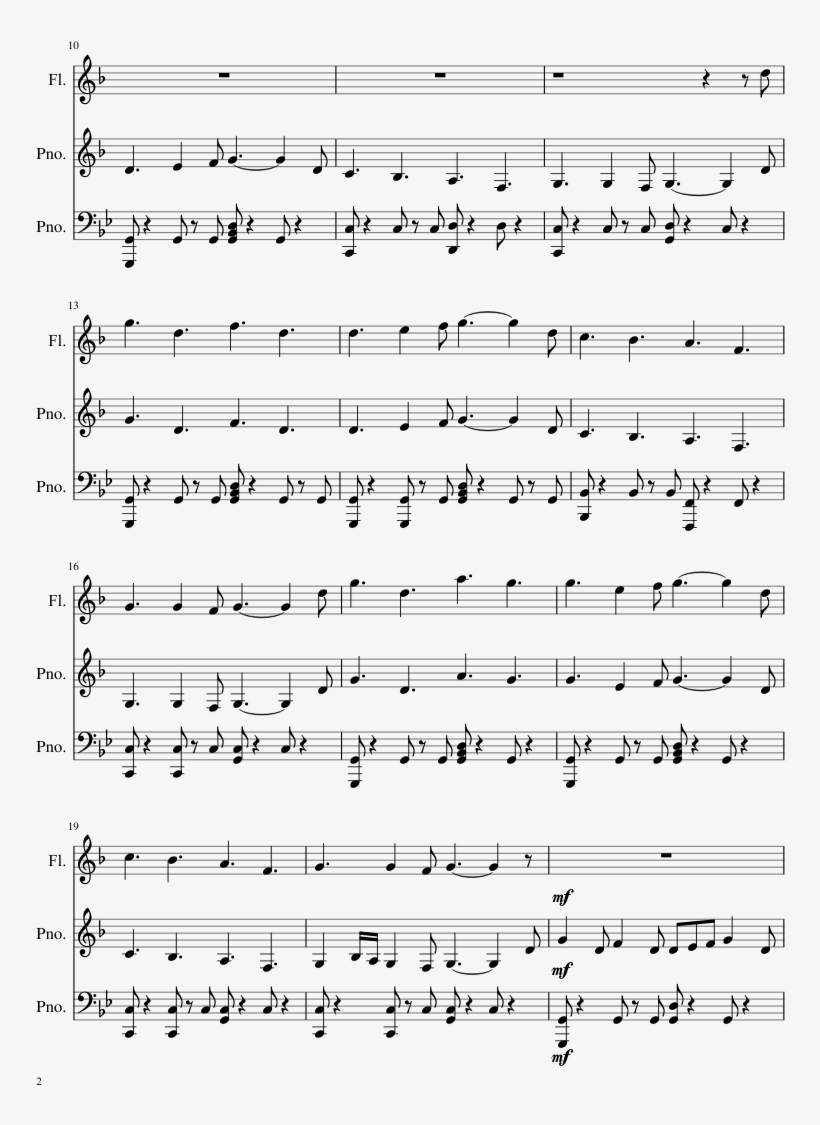 Braum Sheet Music Composed By Christian 'praeco' Linke/ - League Of Legends Braum Theme Sheet Music, transparent png #9174831