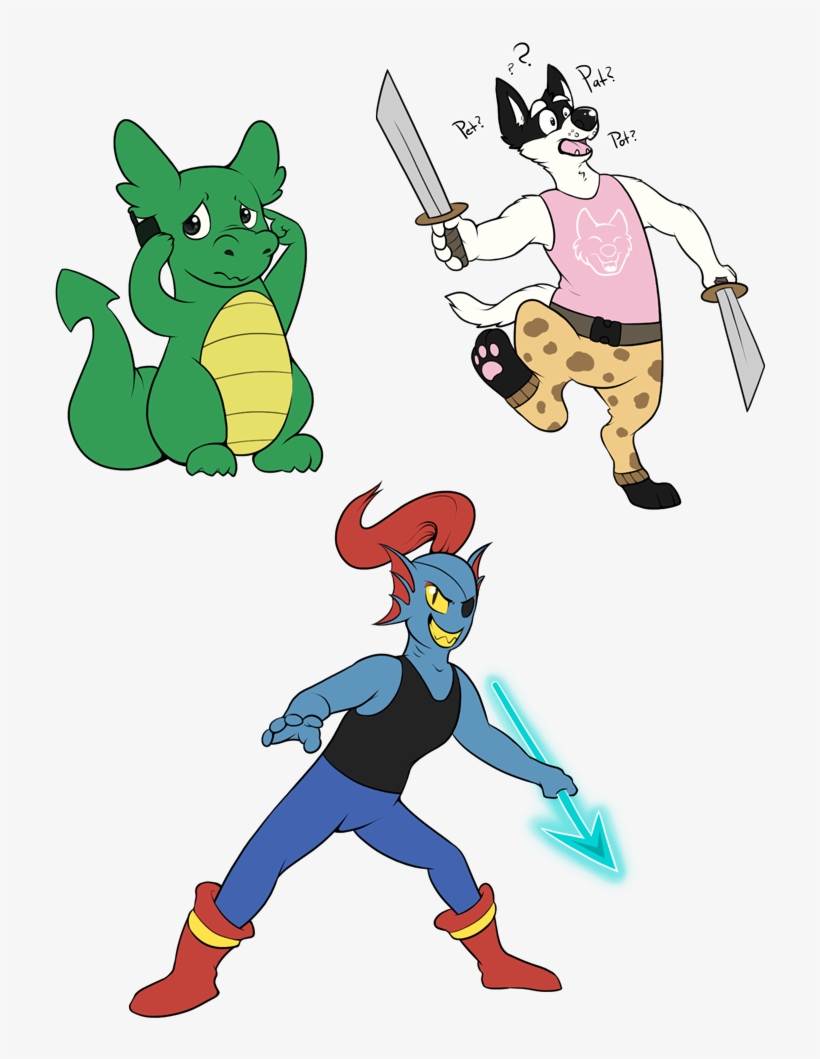 Undertale Doodles By Bluerocketmouse - Cartoon, transparent png #9175233