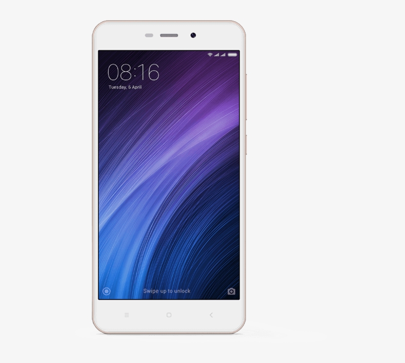 Xiaomi Redmi 4a 32 Gb Gold Front - Mi 2016116 Price In India, transparent png #9175485