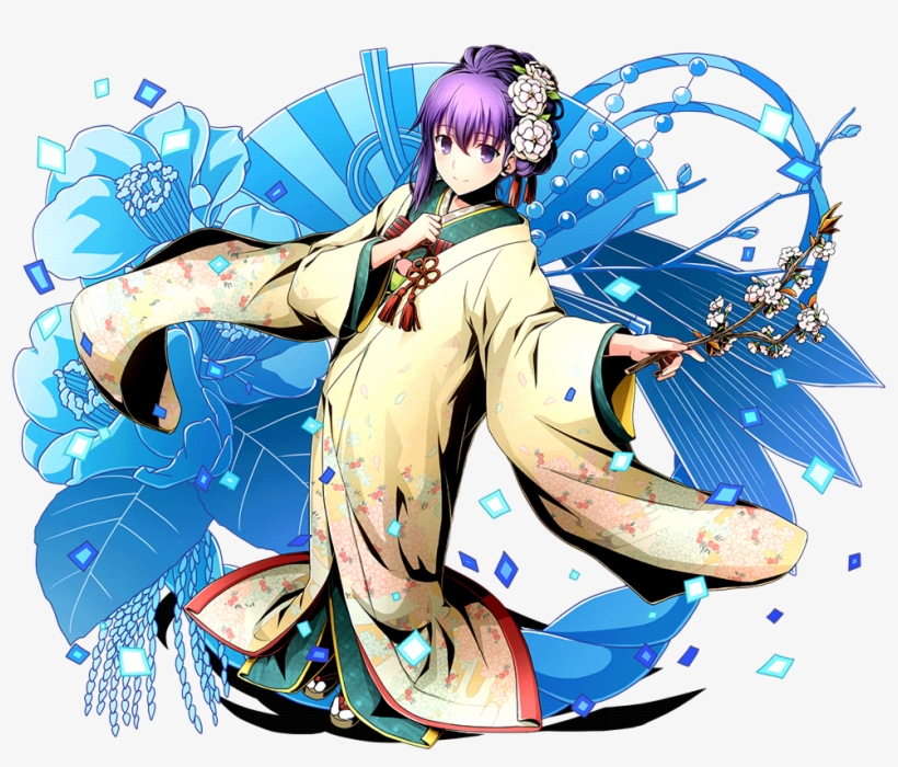 Stupid App Gaming Fate Stay/night X Divine Gate Collaboration - 間 桐 桜 着物, transparent png #9175832