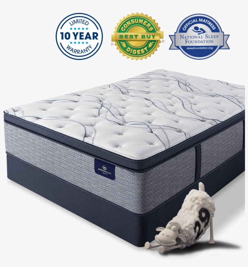 Serta Perfect Sleeper Black Presidents Day Clearance - Mattress, transparent png #9175921