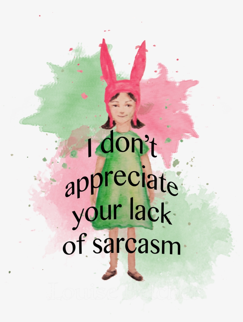 Bob's Burgers Gene Gene Belcher Louise Belcher Tina - Illustration, transparent png #9175923