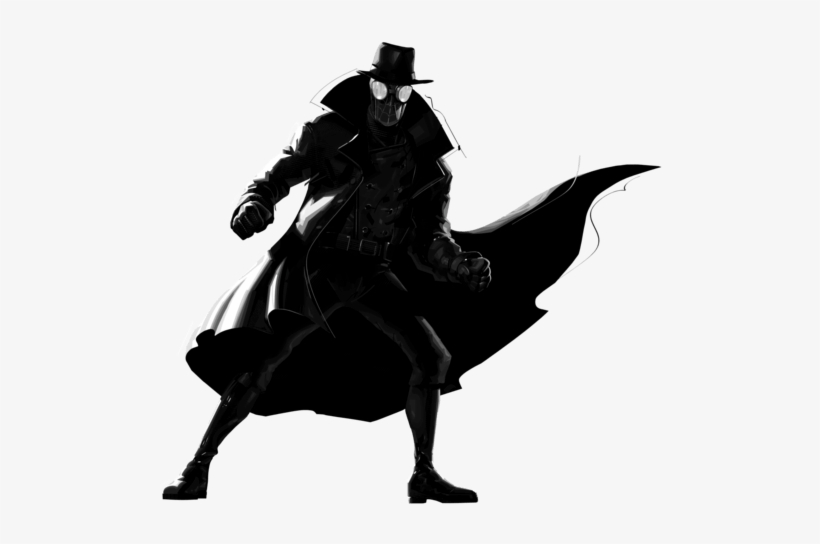 Peter Parker Noir - Spider Man Into The Spider Verse Spider Man Noir