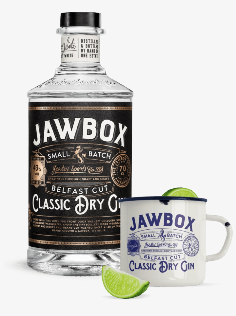 The Gin Is Distilled Just Outside Of Belfast, Which - Jawbox Gin, transparent png #9176254