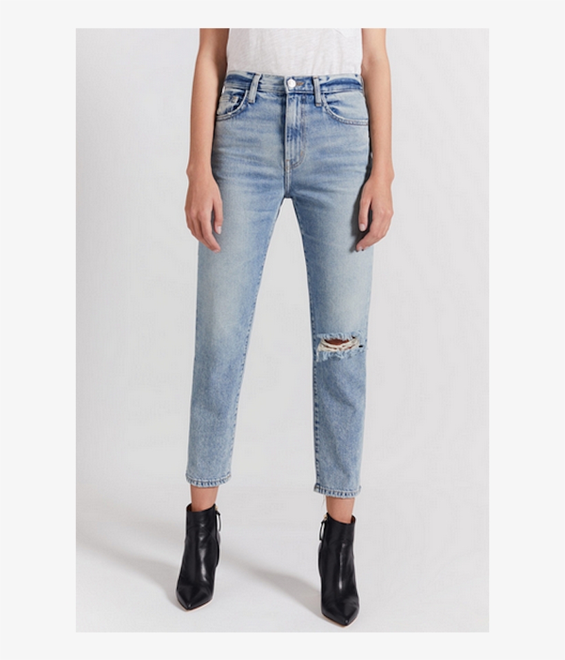 Current/elliott The Vintage Cropped Jean In 2 Year - Current/elliott, transparent png #9176987