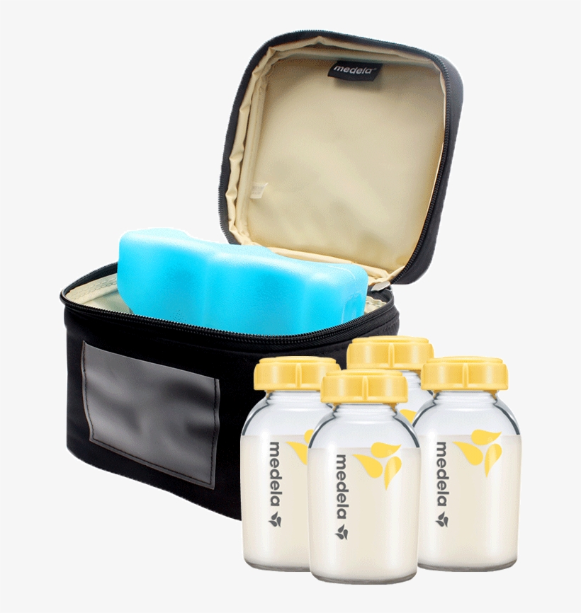 Medela Medela Medela Fresh Milk Storage Ice Pack Breast - Medical Bag, transparent png #9177374