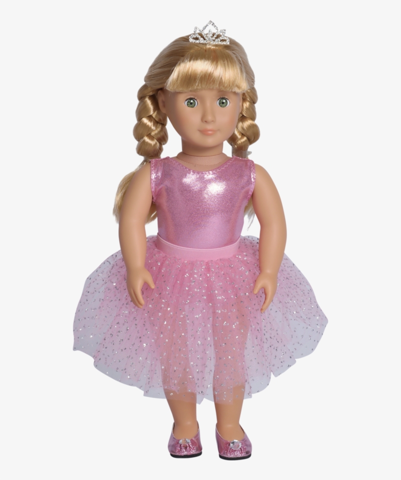 American Girl Style Doll Wearing Pink Ballerina Outfit Doll Free