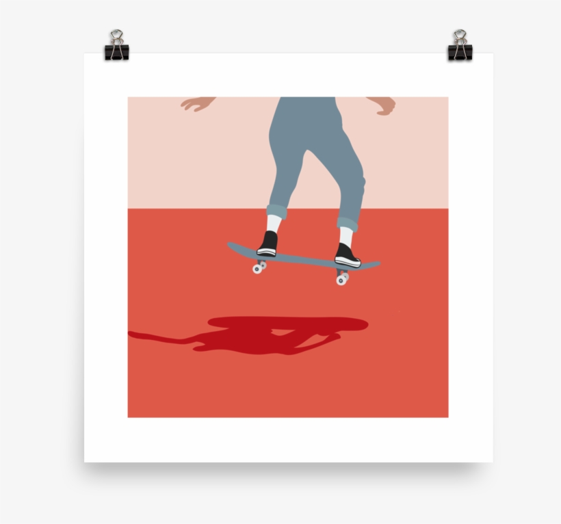 Lindseyrem Skater Poster - Snowboarding, transparent png #9177478