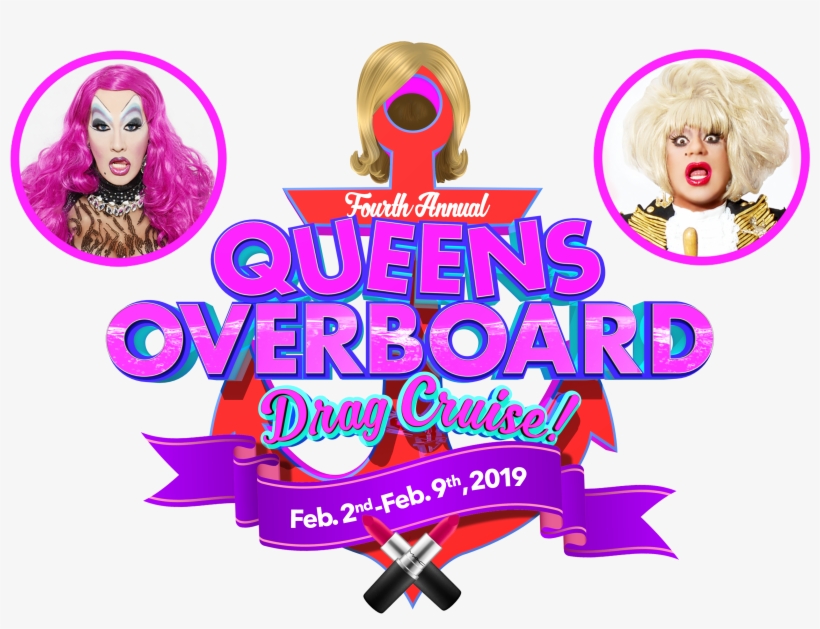 Queens Overboard Logo 2019 2 - Poster, transparent png #9177479