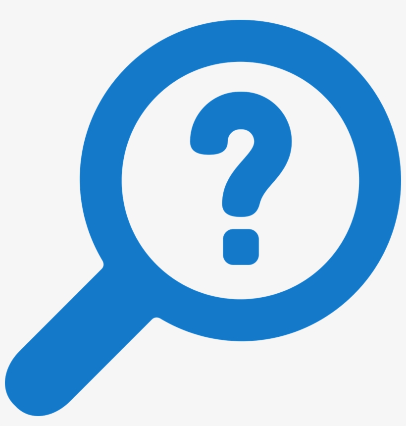 Magnifying Glass Unknown Search - Camera Icon, transparent png #9178721