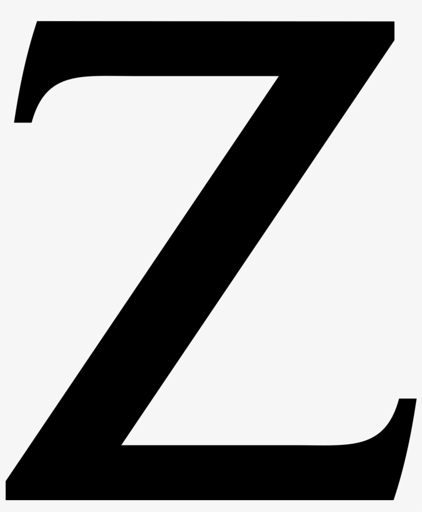 Z Png - Letter Z, transparent png #9178860