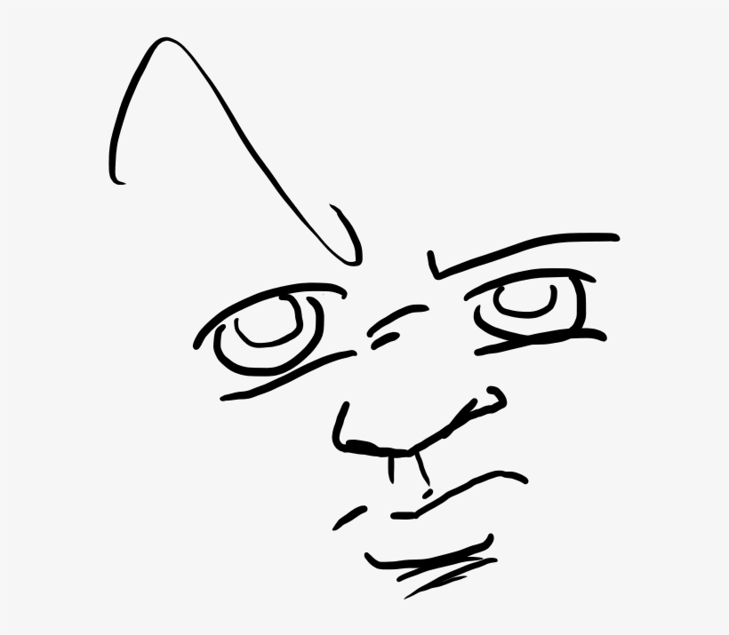 Tumblr Pessimist - Drawing, transparent png #9179302