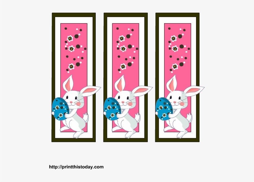 Easter Bookmark Templates - Cute Easter Bookmarks Colour, transparent png #9179536