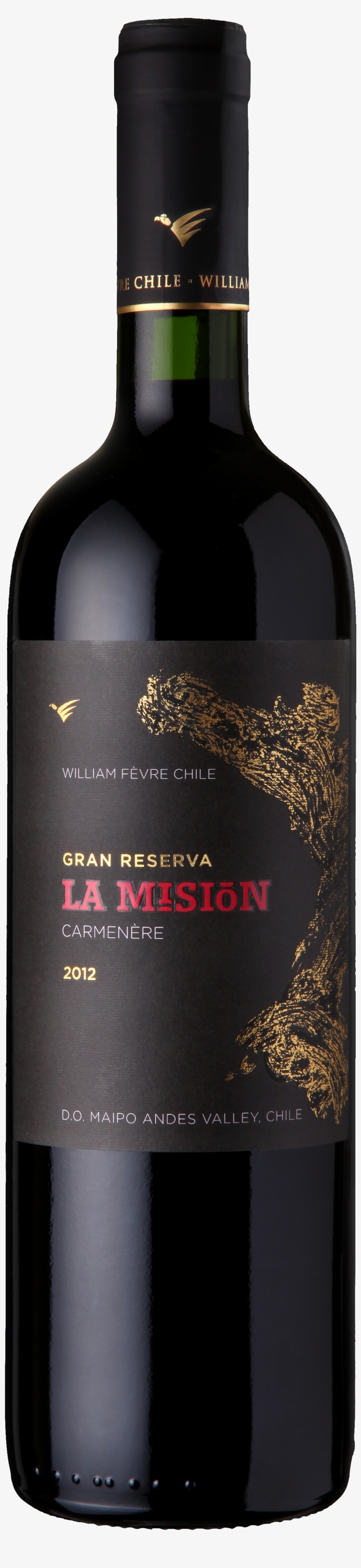 Carmenere - Wine Bottle, transparent png #9179977
