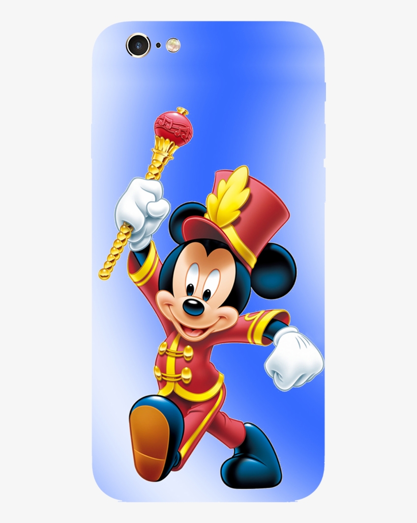Mickey Mouse Printed Case Cover For Iphone 6 By Mobiflip - Mickey Mouse Hd Png, transparent png #9180291