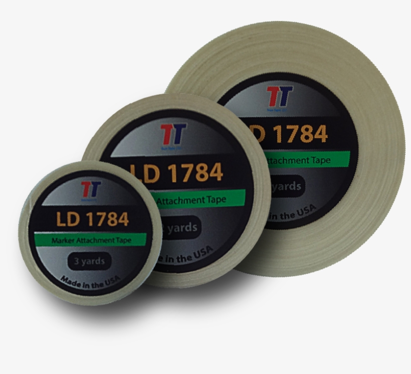 Ld 1784 Is An Easy To Use Light Duty Double-sided Adhesive - Label, transparent png #9180418