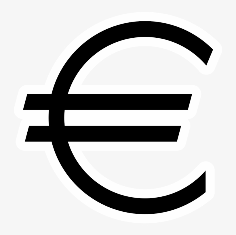 Euro Sign On Keyboard - Euro Symbol Png, transparent png #9181395