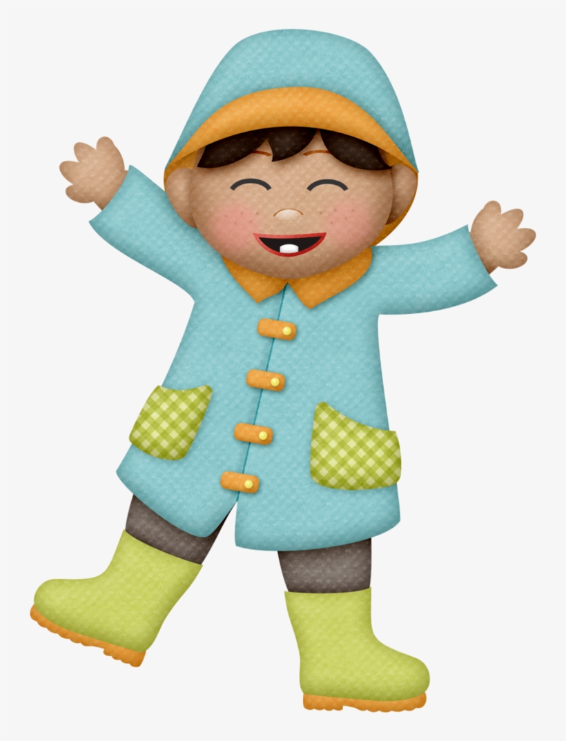 Bonecas & Meninas B Rain, Rain Clipart, Viria - Clip Art, transparent png #9181616