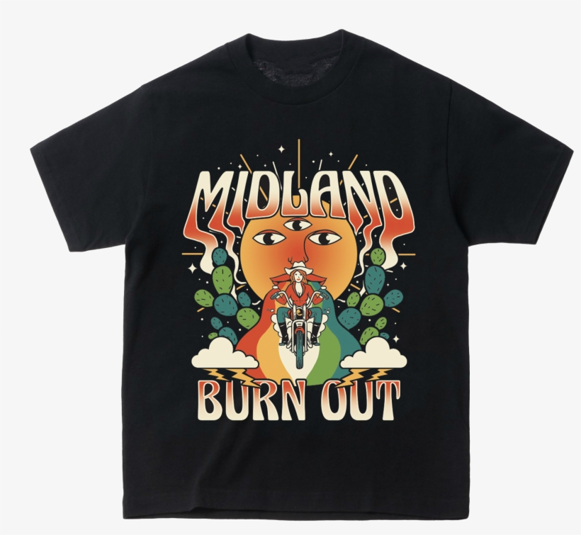 Burn Out Moto T-shirt - T-shirt, transparent png #9181989