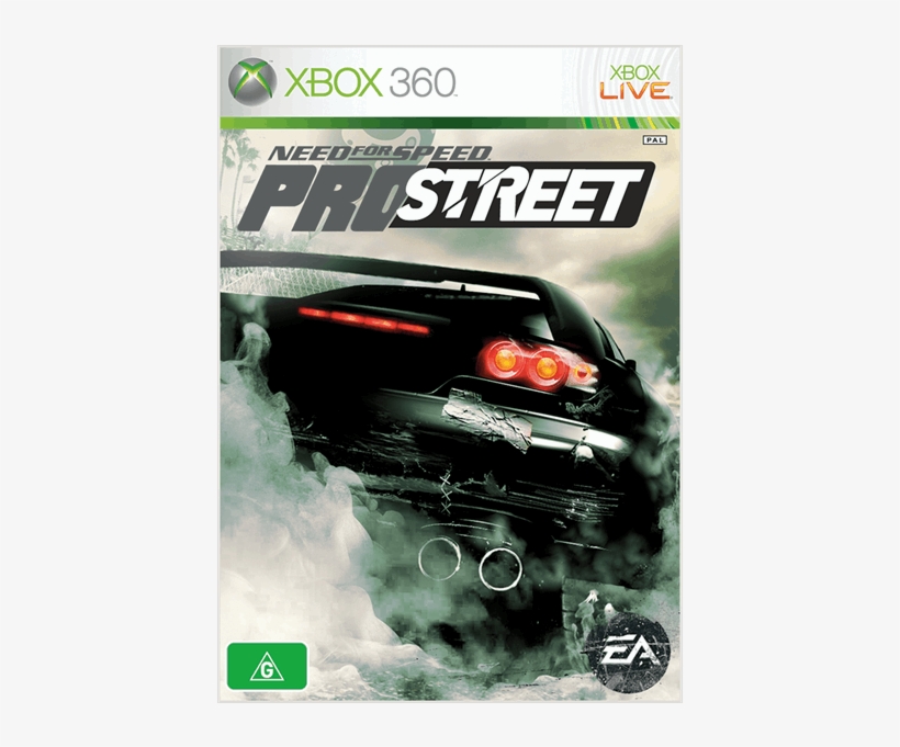 Need For Speed - Need For Speed Prostreet Ps3 Cover, transparent png #9183480