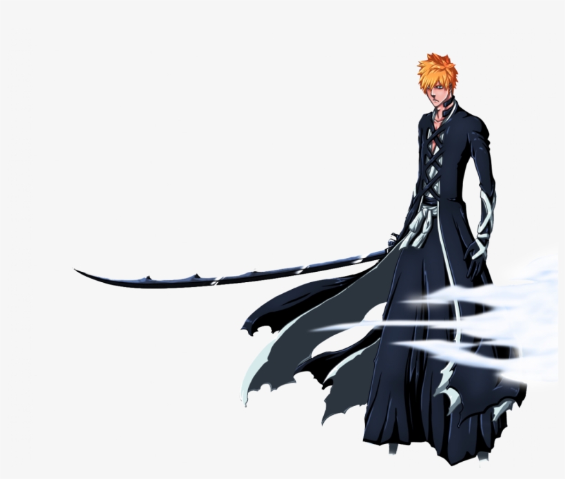 Kurosaki Ichigo Bankai Wallpaper - Ichigo Kurosaki Fullbring Shinigami Bankai, transparent png #9183530