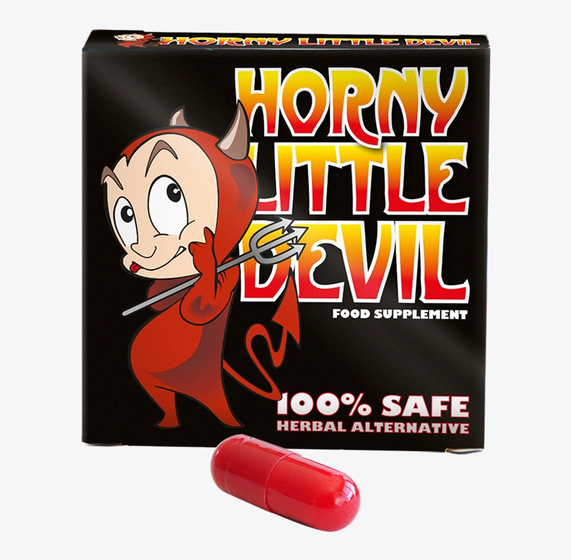 Gold Max Blue - Horny Little Devil Food Supplement, transparent png #9183769