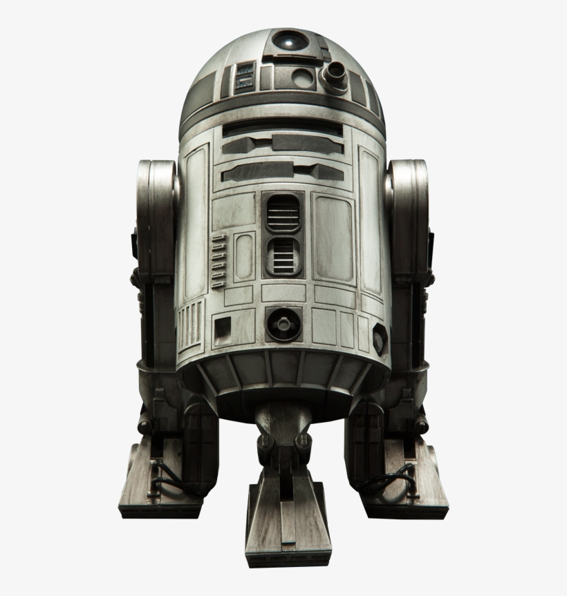Sideshow Collectibles R2-d2 Unpainted Prototype Sixth - R2 D2 Unpainted Prototype, transparent png #9183932