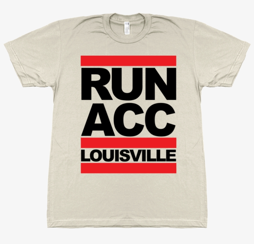 Run Acc Louisville Cardinals Football Basketball T-shirt - Active Shirt, transparent png #9184019