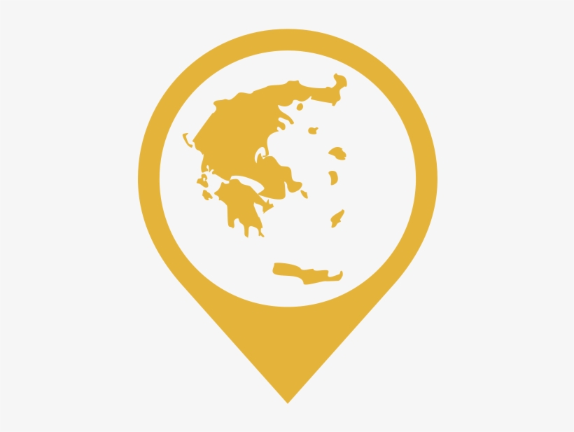 Ambassador Impact - Greece Map, transparent png #9184046