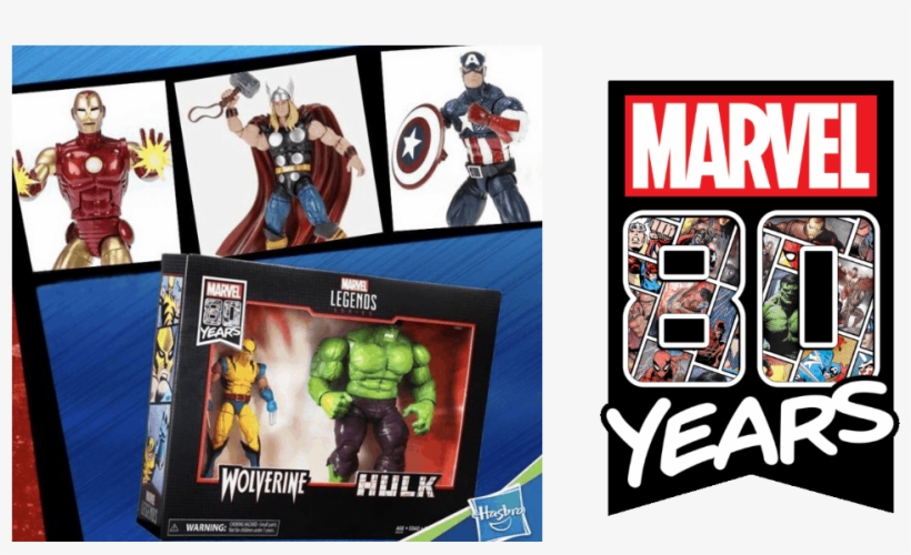 2019 Is Also The 80th Anniversary Of Marvel Comics - Marvel Legends 80th Anniversary, transparent png #9184161