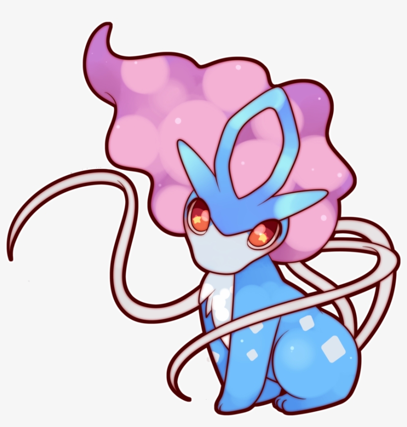 Pokemon Cute Adorable Suicune Legendary Png Legendary - Chibi Suicune Png, transparent png #9184318