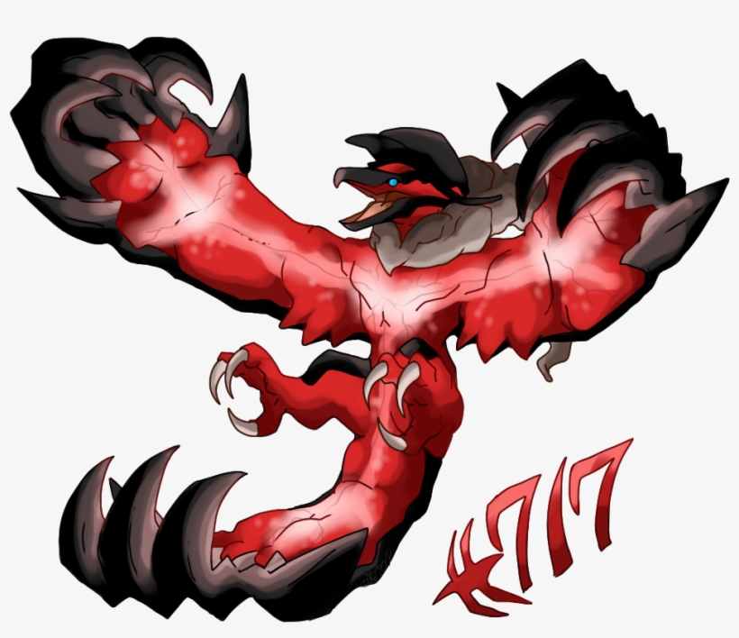 Yveltal Par - Illustration, transparent png #9185194