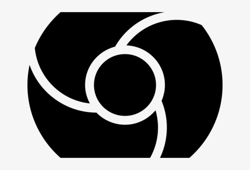 Black Chrome Icon Png, transparent png #9185242