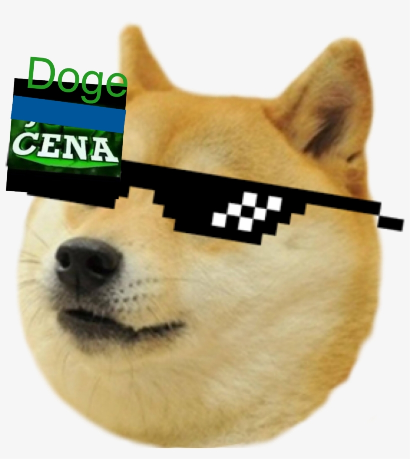 Get Rekt Glasses Mlg Doge Free Transparent PNG Download PNGkey