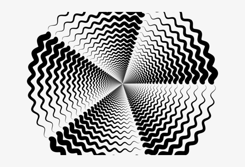 Optical Illusion Clipart Motion - Hypnotize Animated Gif, transparent png #9185345