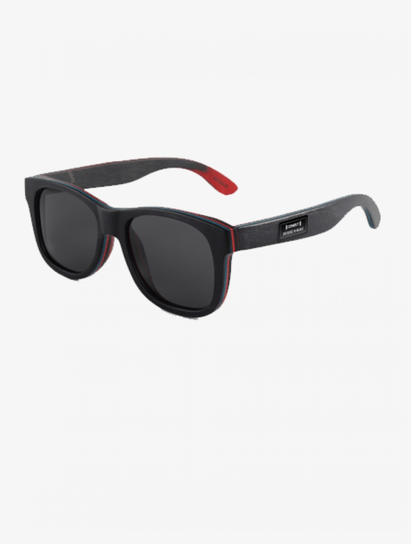Dressed In Music Skate Polarized Black - Sunglasses, transparent png #9185599