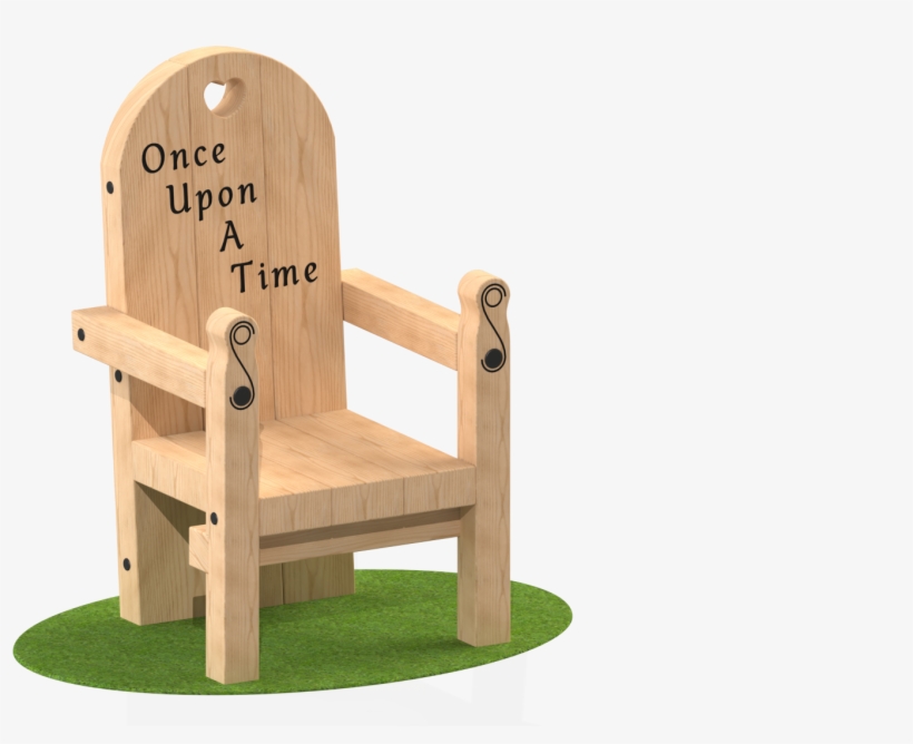 The Once Upon A Time Chair Is A Great Addition To Any - Folding Chair, transparent png #9185635