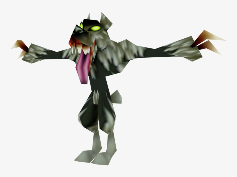 Download Zip Archive - Wolfos Oot 3d, transparent png #9185828