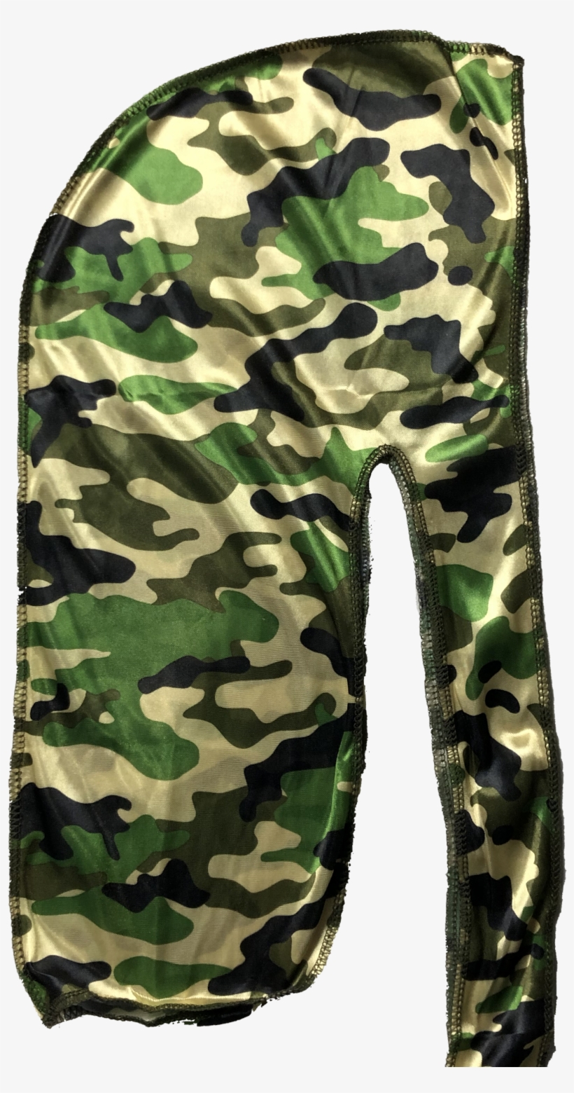 Camo Silky Durag - Military Uniform, transparent png #9186023