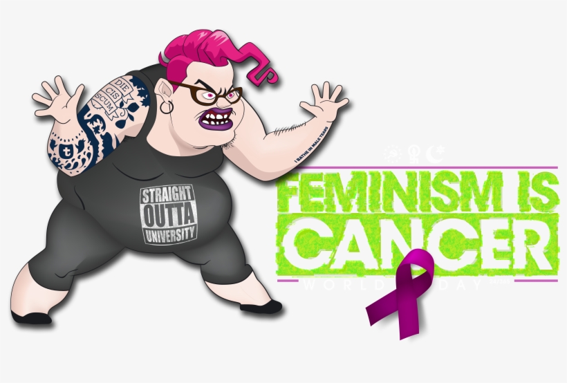 Feminism Is Cancer World Day, transparent png #9186311