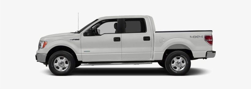 Pre Owned 2014 Ford F 150 Xl Lifted And Custom Rims - 2013 White Sierra Side, transparent png #9186343
