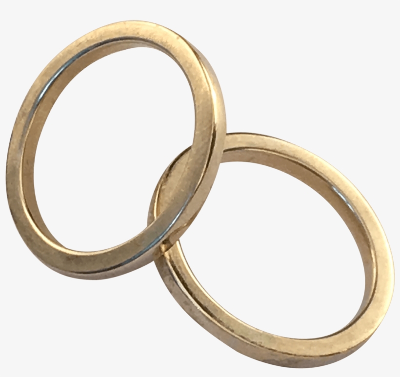 Side Bands Are Often Worn With Another Ring To Enhance - Bangle, transparent png #9186584