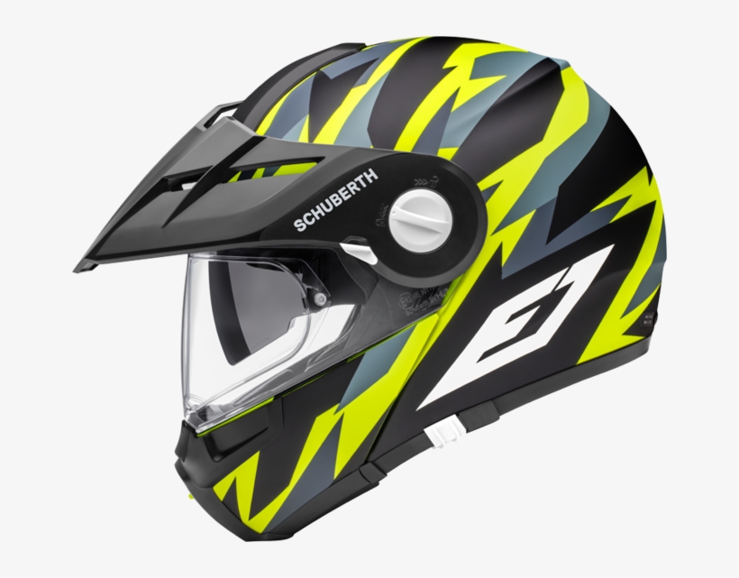 660 X 561 1 - Schuberth E1 Rival Yellow, transparent png #9186749