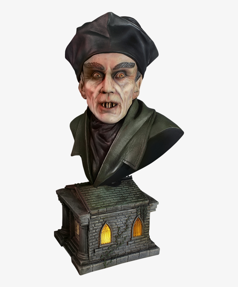 Quarantine Studio Nosferatu Bust - Nosferatu, transparent png #9186878